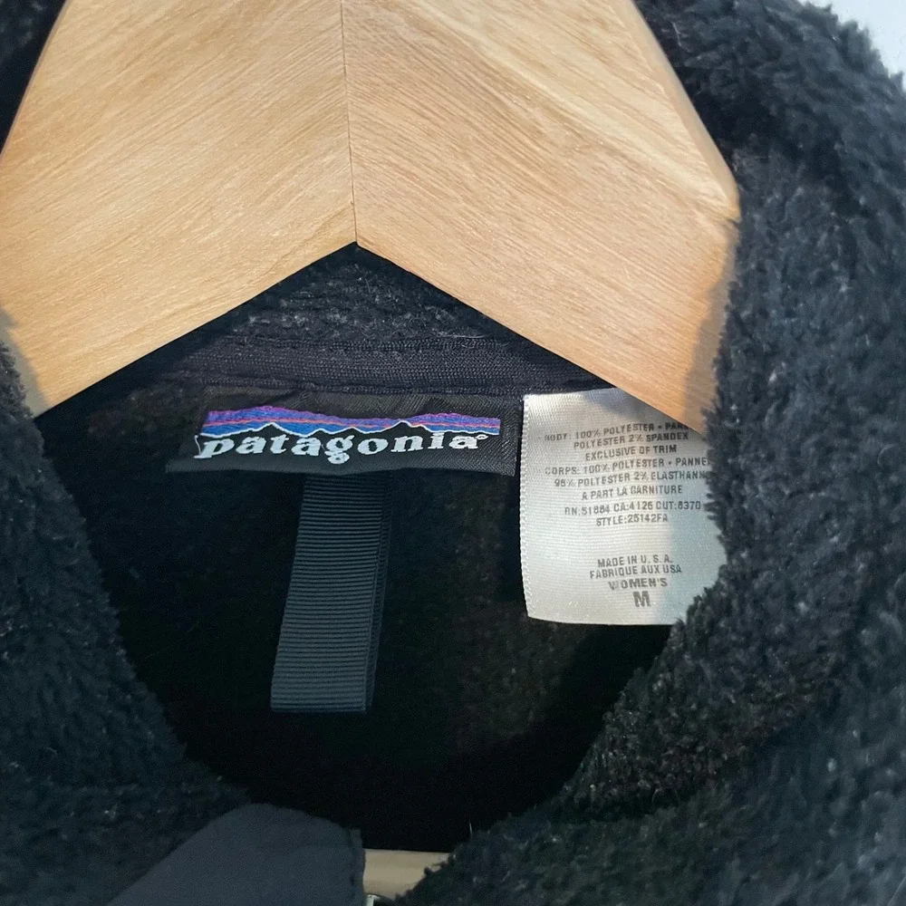Patagonia R2 Regulator Fleece Jacket Womens Medium Black Full Zip - Picture 2 of 3